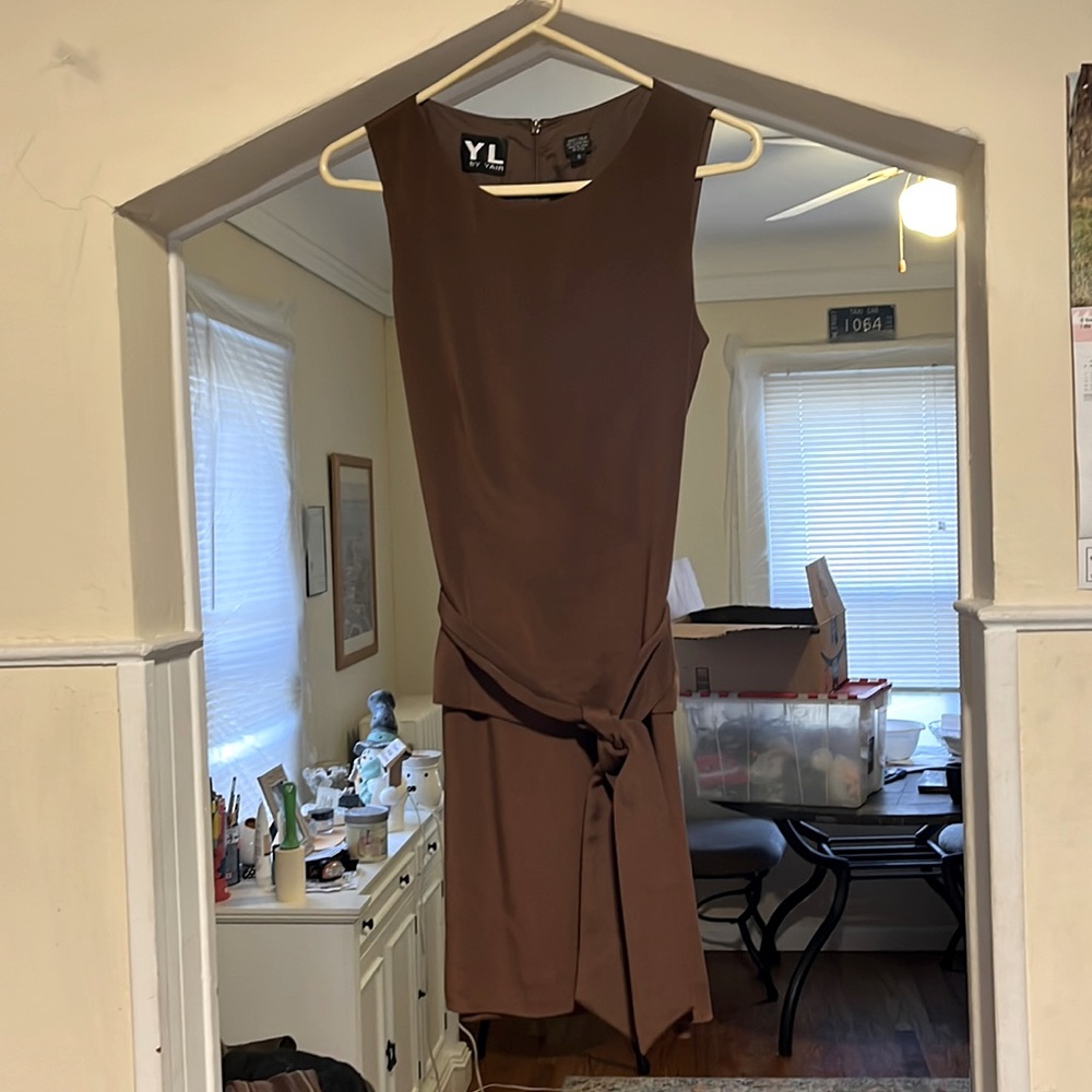 Cute brown dress